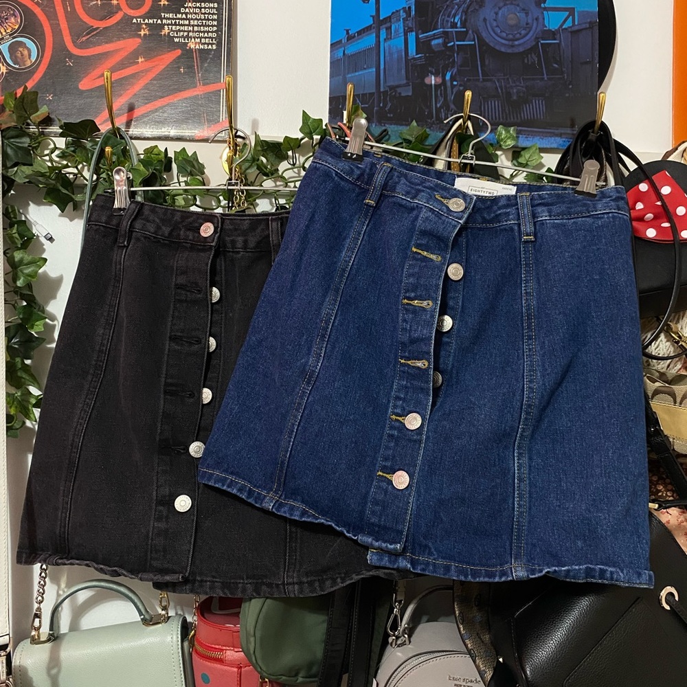 Ardene Button Skirt